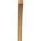 Ekena Millwork 4"W x 24"D x 36"H Thorton Rough Sawn Knee Brace, Western Red Cedar BRC04X24X36THR00RWR - alternate 4